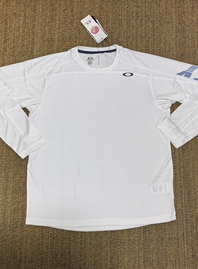 Oakley欧克利 25FW Slant Logo Print L/S 日本限定 吸湿速干长袖
