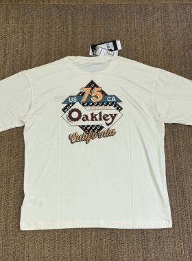 折扣Oakley欧克利短袖T恤 EN RETRO Motel T恤 FOA407575上海现货