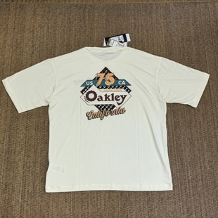 折扣Oakley欧克利短袖T恤 EN RETRO Motel T恤 FOA407575上海现货