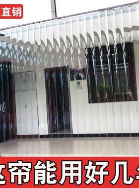 空调门帘塑料透明pvc冬防寒防冷夏冬防蚊防风隔断帘商用软皮帘子