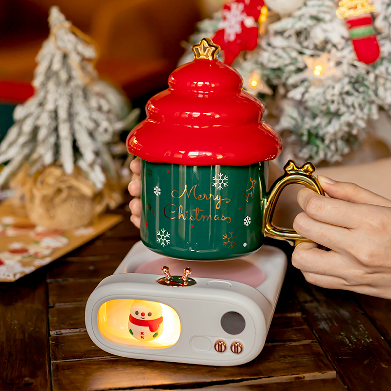 圣诞节礼物马克杯女生高颜值水杯