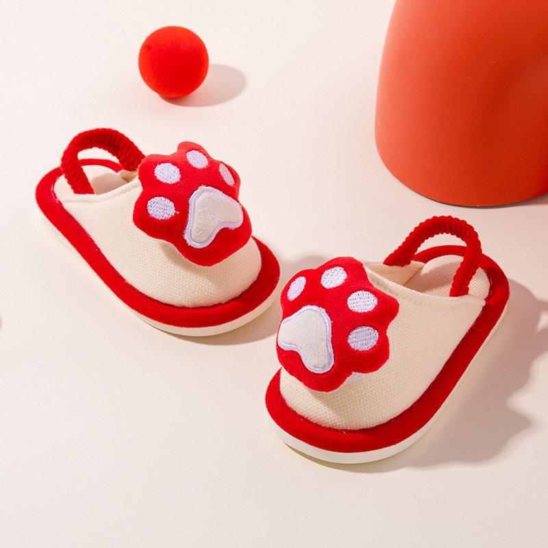 儿童拖鞋居家布艺软底拖鞋防滑透气静音宝宝春秋款棉拖鞋通用款,童鞋/婴儿鞋/亲子鞋,儿童凉拖鞋,淘宝优惠券,粉丝福利购,淘宝优惠卷