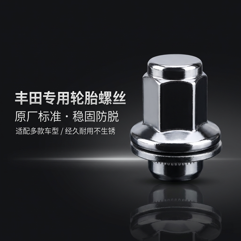 适用于丰田轮胎螺丝帽RAV4锐志汉兰达凯美瑞威驰卡罗拉花冠轮毂母
