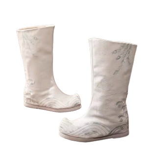 新中式民族风唐制汉服古风鞋子男士古装靴子COS明制皂靴翘头戏靴