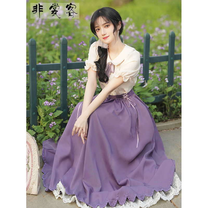 可以穿着上班汉服超仙显瘦