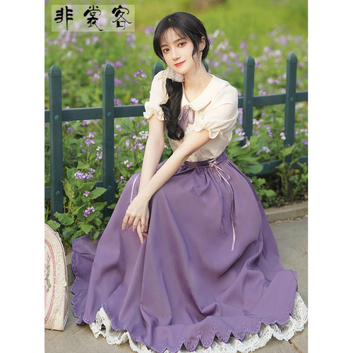 可以穿着上班汉服超仙显瘦