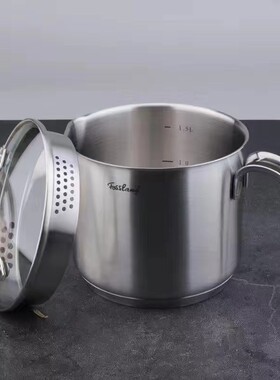 出口欧洲菲仕朗14cm18/10用316不锈钢奶锅煮豆浆宝宝辅食面条锅用