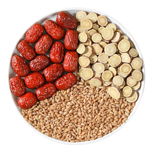 小房子湿润水嫩甘麦大枣汤甘草浮小麦红枣茶包免煮非颗粒倪海厦女