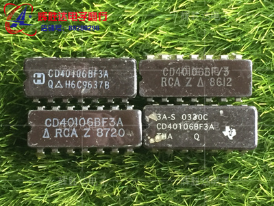 CD40106BF3A CD40106BF/3 CD40106BF进口现货六角施密特触发器