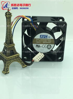原装进口奇宏AVC DATA0625B8F 48V 0.26A 4线双滚珠散热风扇6厘米