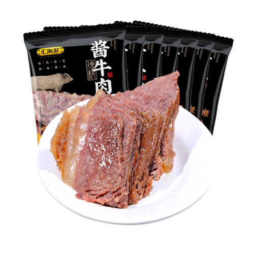 汇柒鲜传统酱牛肉100g/袋*7