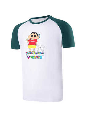 VICTOR威克多正品蜡笔小新联名系列胜利T恤上衣T-401CS羽毛球服