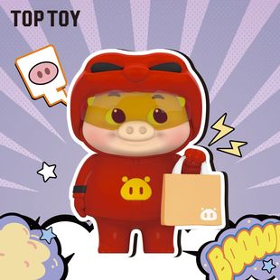 正版TOPTOY猪猪侠猪门永存系列盲盒手办搞怪桌面摆件公仔生日礼物