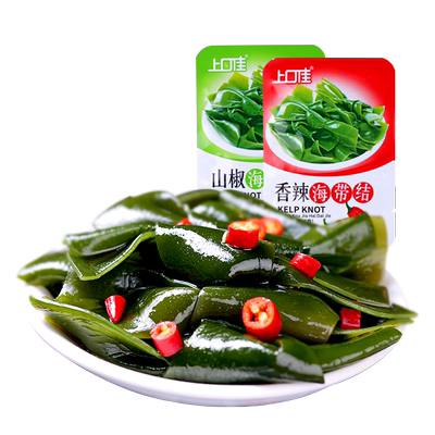 上口佳海带结多口味零食小吃散装