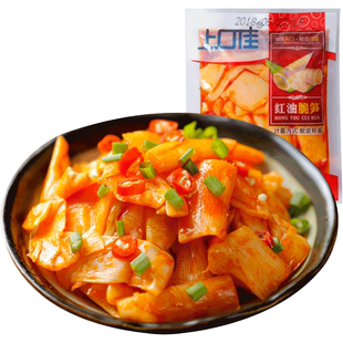 上口佳 红油脆笋4斤装散装称重零食重庆特色小吃小袋竹笋片笋干