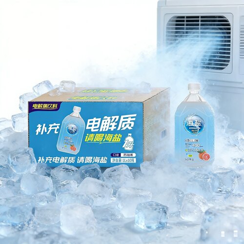 轩轩清爽西柚味海盐电解质饮料柠檬味1L*10瓶整箱夏季运动解渴
