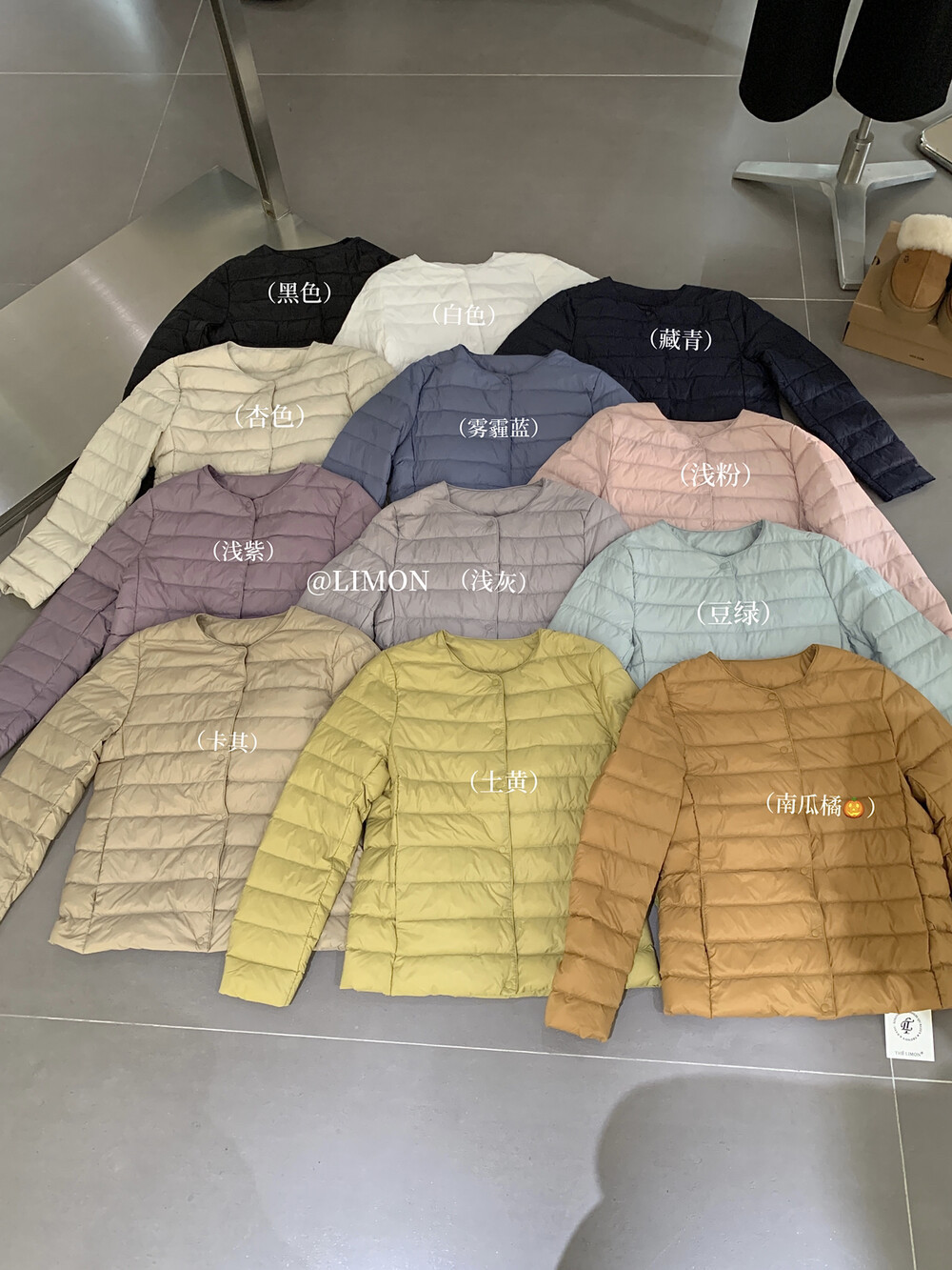 羽绒内胆轻薄羽绒服女款短款无领2025秋冬薄款白鸭绒轻便内穿打底