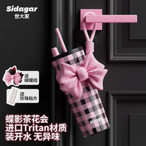 世大家2025新款高颜值吸管杯