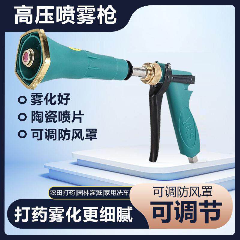 德国进口农用打药喷枪高压雾化防风喷枪汽油打药机台湾款果树园喷