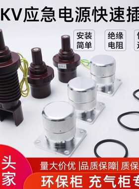 充气柜环网柜国网标准10KV集成节点开关应急电源快速插座连接器