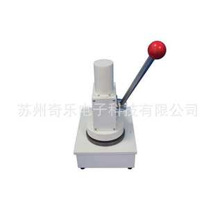 手动纸张定量取样器100平方厘米铝箔面布料圆形定量取样器裁样器
