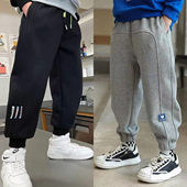 子春天休闲裤 运动裤 子宽松长裤 男童春秋裤 儿童休闲裤 洋气宝宝