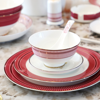 碗盘套装家用高温烧制放心使用