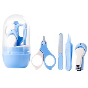 婴儿指甲剪套装宝宝指甲剪刀钳安全防夹肉防剪手新生专用儿童用品