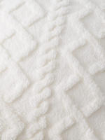 Plush Nordic-style ins cushions, sofa cushions, living room backrest cushions, white cream-style pillowcase without core on the bed thumbnail 8