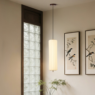 宋式美学卧室床头吊灯中古风2026新款创意个性过道玄关护眼灯