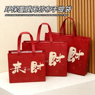 无纺布服装店手提袋女装衣服环保购物包装袋加厚大容量礼品袋定制