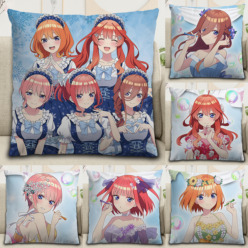 五等分的花嫁动漫周边三玖抱枕