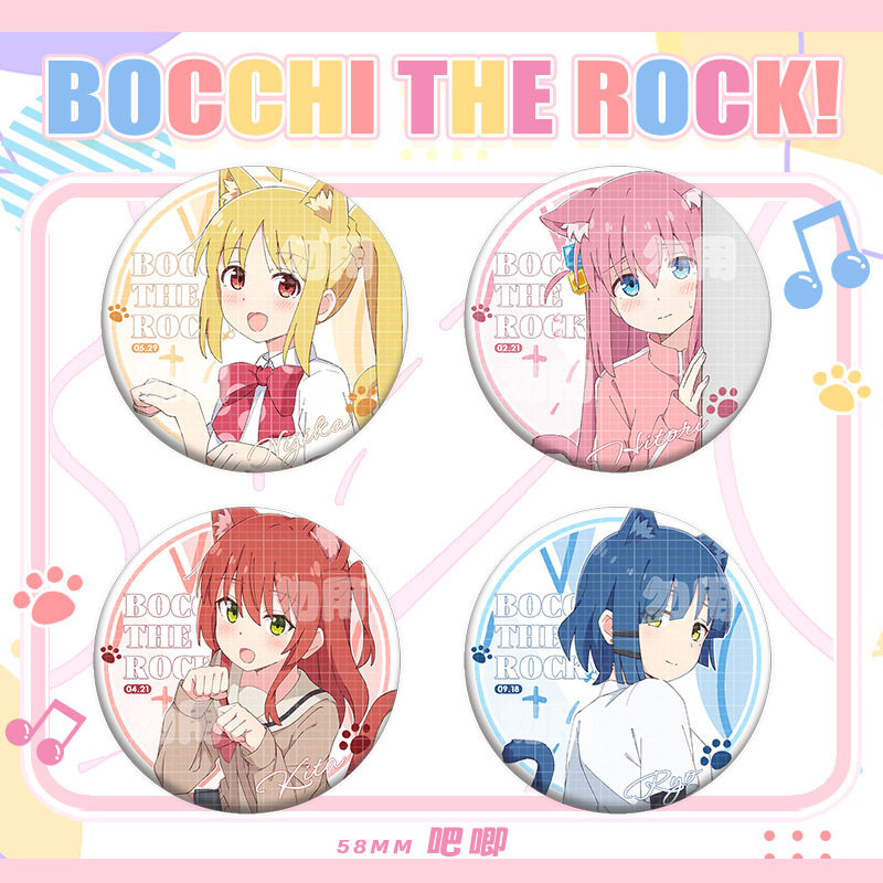 孤独摇滚周边徽章吧唧后藤一里山田凉喜多郁代动漫二次元谷子挂饰,模玩/动漫/周边/娃圈三坑/桌游,动漫徽章/立牌,淘宝优惠券,粉丝福利购,淘宝优惠卷