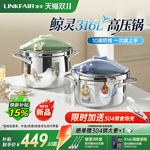 凌丰316L高压锅2026新款