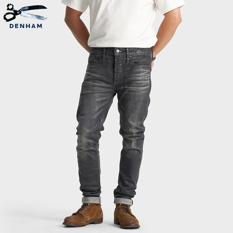 DENHAM日产高弹力紧身牛仔裤