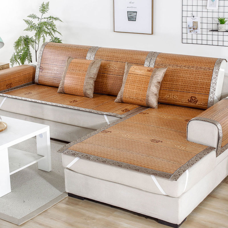 夏季竹席沙发垫夏天凉席坐垫防滑麻将席冰丝垫客厅藤席沙发套定制|ruв категории домашний ткань, подушка/обивка/подушки на диване, подушки на диване - от Buy2taobao.com для оказания профессиональной услуги покупки агента Taobao