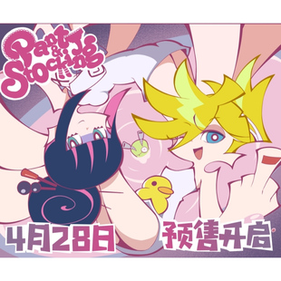 合作画师3qaq吊带袜天使Panty&Stocking亚克力立牌动漫周边