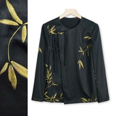 国风女装 金竹纳福重缎手绘外套 新中式 1c14341064