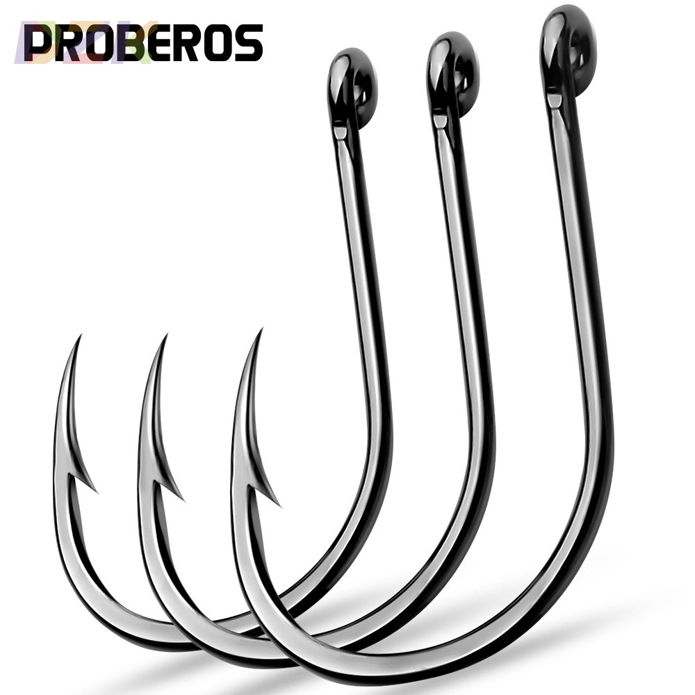 PRO BEROS品牌渔具 软虫钩带倒刺鱼钩散装单钩SZ003 鱼钩c8