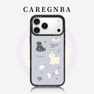 CAREGNBA联名ROria笨笨芝士 房间适用苹果16ProMax手机壳iPhone15pro透明14plus亚克力13防摔12全包11网红女