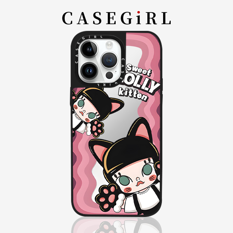 适用苹果CASEGIRL联名网红同款