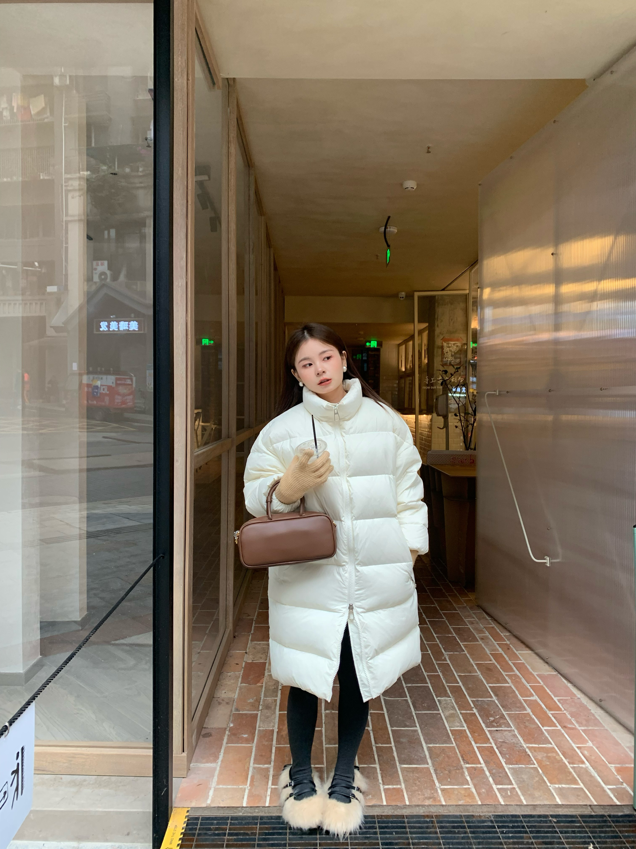 羽绒服DAMEI立领小个子