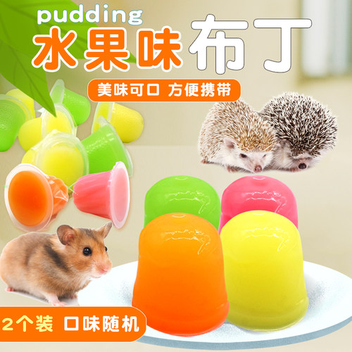 仓鼠零食蜜袋鼯果冻西施熊布丁