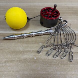 路亚水晶304活鱼扣收线鱼锁复合纤维地插省力提鱼专利防缠绕 25款