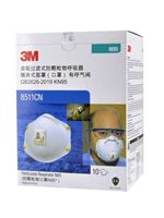 3M Mask 8210CN for industrial dust prevention, 8210vcn for dust and droplet prevention, N95 for protection in mining site grinding operations thumbnail 6