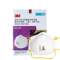3M Mask 8210CN for industrial dust prevention, 8210vcn for dust and droplet prevention, N95 for protection in mining site grinding operations thumbnail 7