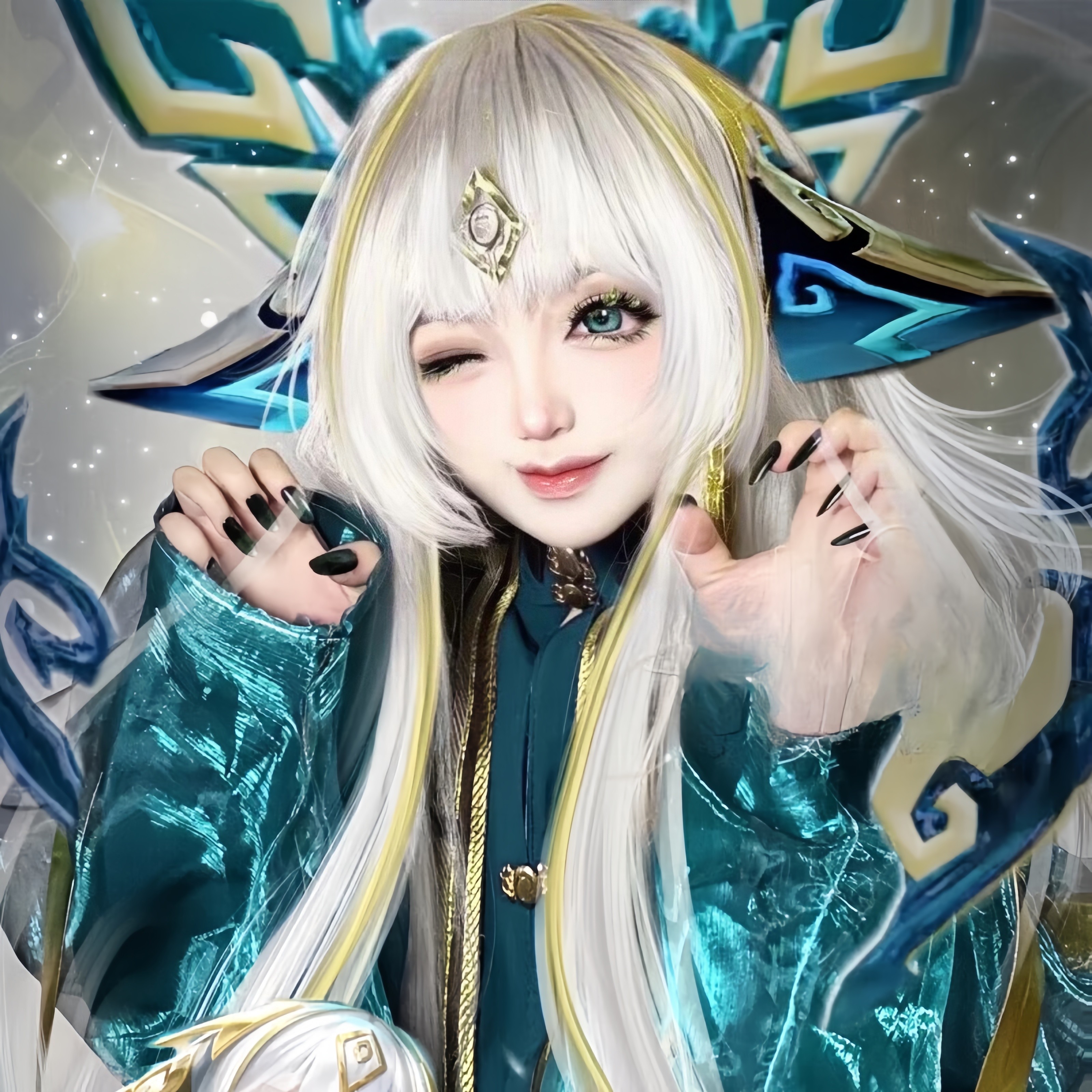 王者荣耀cos假发少司缘巫礼祀神cosplay道具女英雄周边联名三星堆