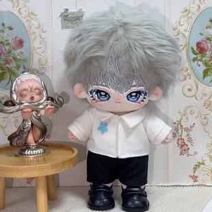 恋与深空周边玩偶沈星回20cm秦彻夏以昼棉花娃娃摆件女生抱枕礼物