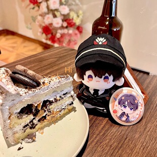 恋与深空周边棉花娃娃夏以昼沈星回秦彻祁煜10cm玩偶公仔书包挂件