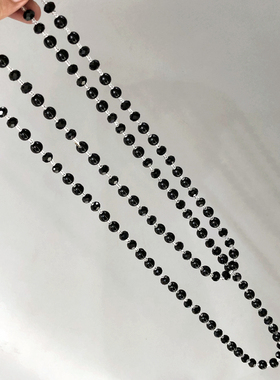 设计感多层流苏叠带项链